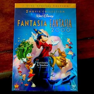 Fantasia Fantasia 2000 DVD set. Good condition.